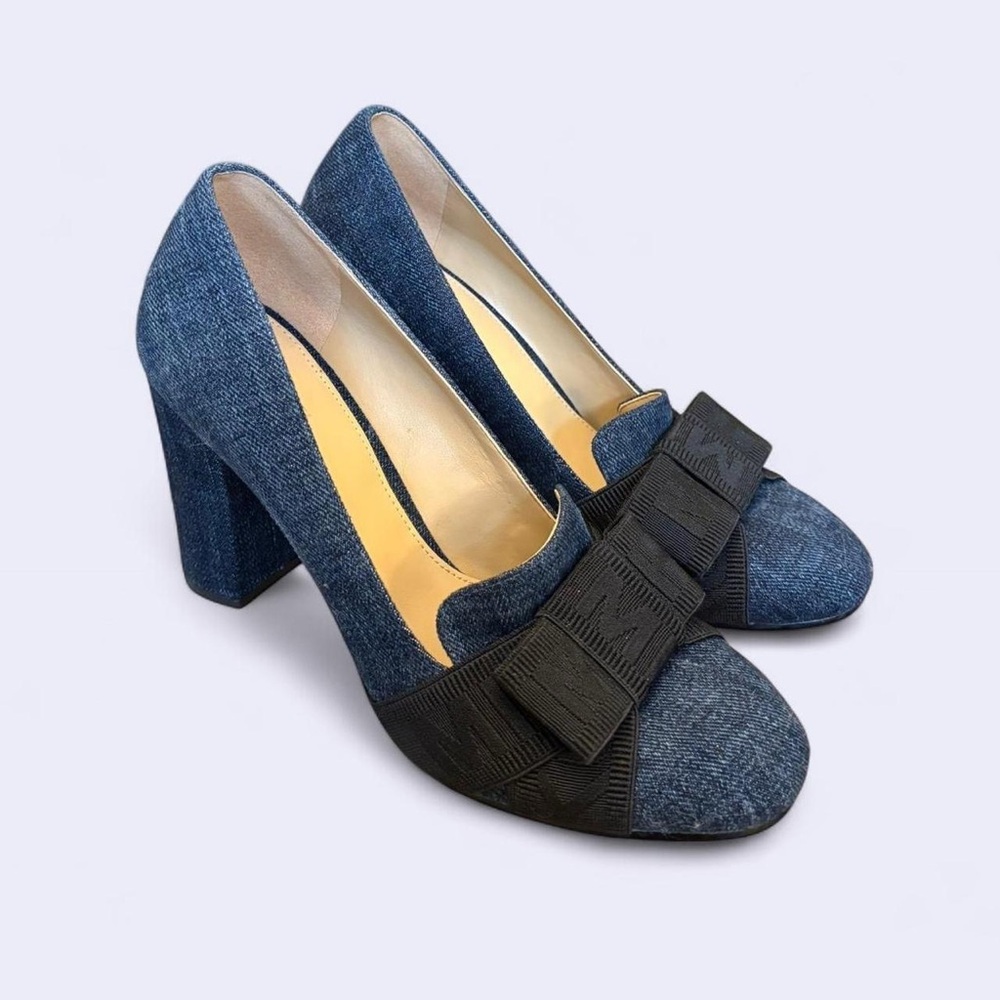 Michael Kors Dark Blue Denim with Bow